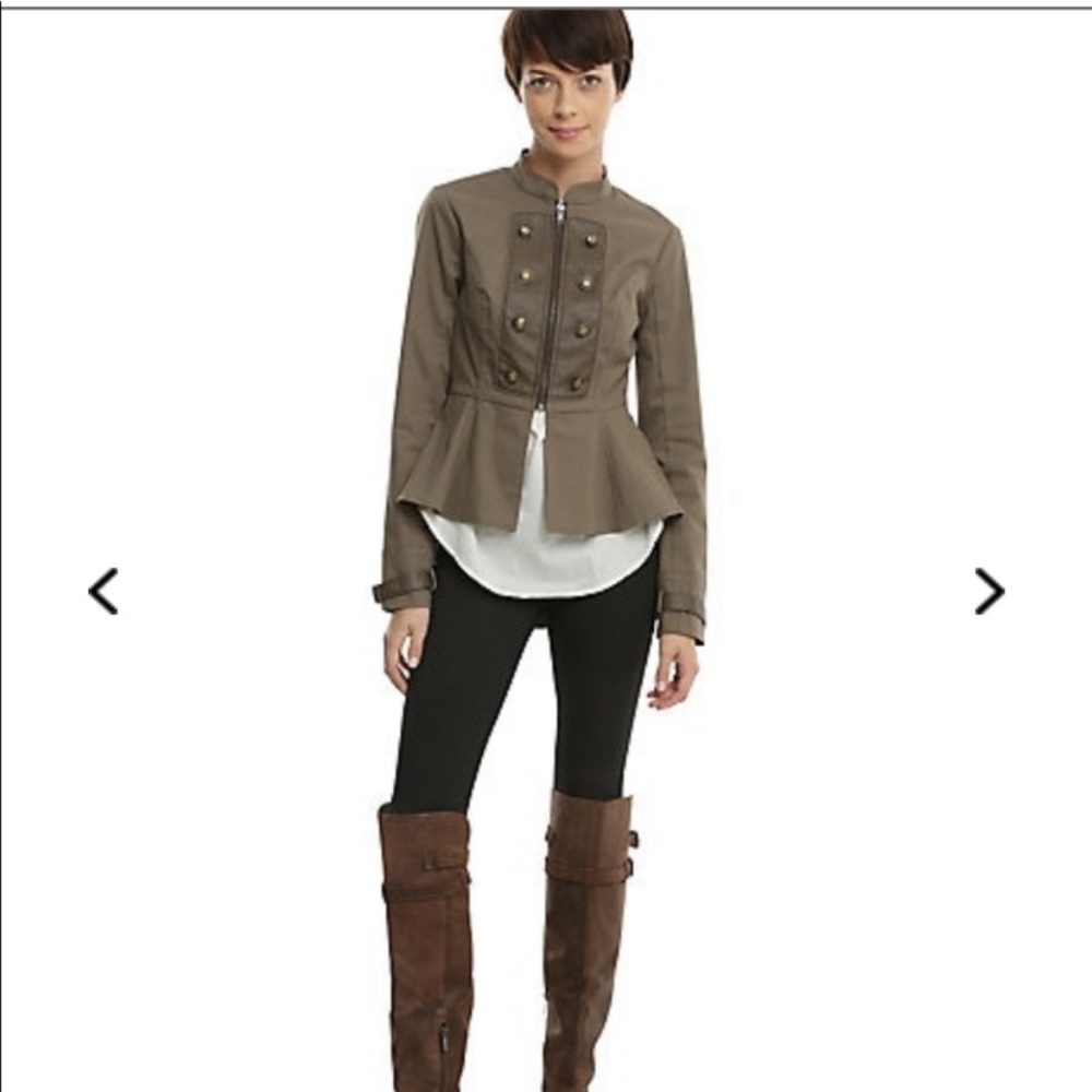 Disney (from hot topic) brown Peter Pan jacket